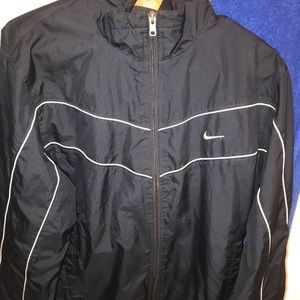 Navy blue nike jacket Large